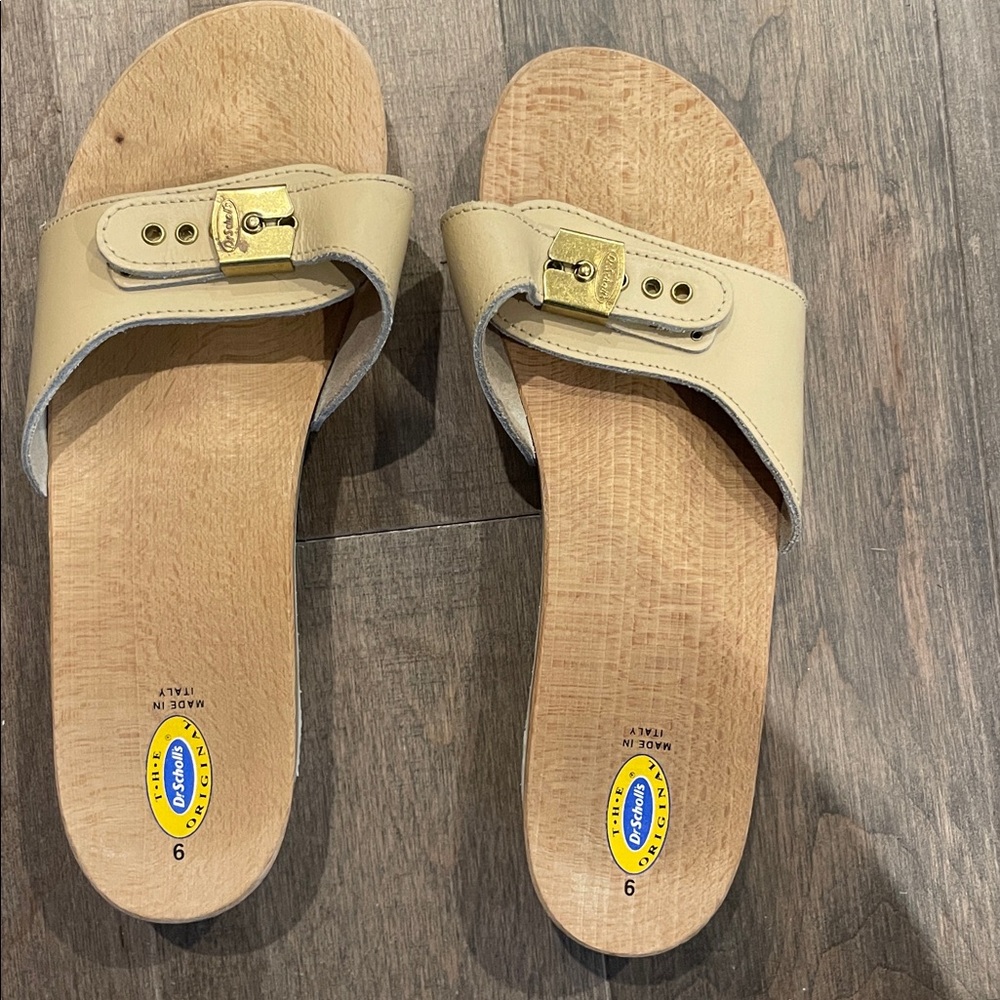 Dr. Scholl’s Original Sustainable Vintage Clog Sandals made in Italy
